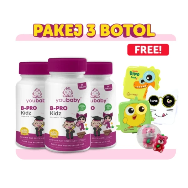 BPRO30 3 Botol + 1 Lunch Box